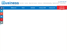 Tablet Screenshot of businesscatalogues.com.au